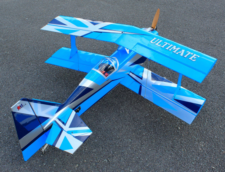 Seagull Ultimate Biplane 1363mm 20-26cc Bensinmotor ARF - Bild 5