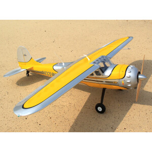 Seagull Cessna 195 229cm radiostyrt flygplan balsa RC modell