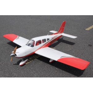 Seagull Piper Cherokee Warrior II PA-28-161 221cm radiostyrt flygplan balsa RC modell