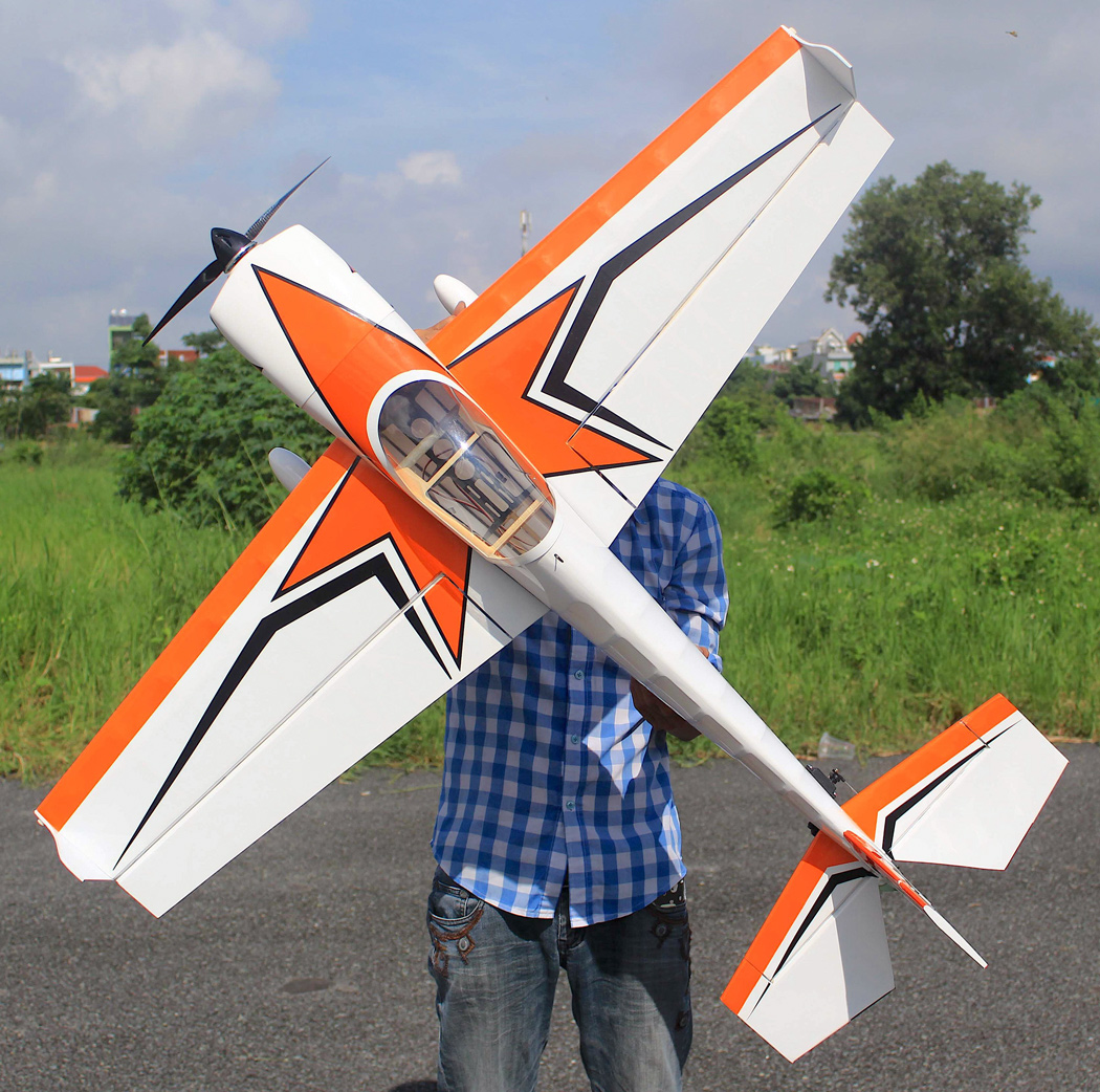 Seagull Laser 30E 3D 122cm Orange/Vit ARF - Bild 5