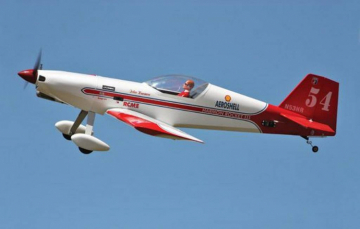 Seagull Harmon Rocket III radiostyrt flygplan balsa RC modell