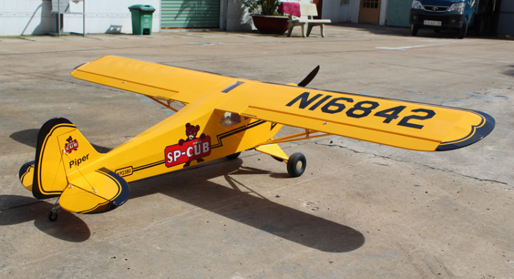 Seagull Piper J-3 Cub 224cm 20-26cc ARF - Bild 4