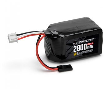 Sunpadow Mottagarbatteri Li-Po 7,4V 2800mAh 5C
