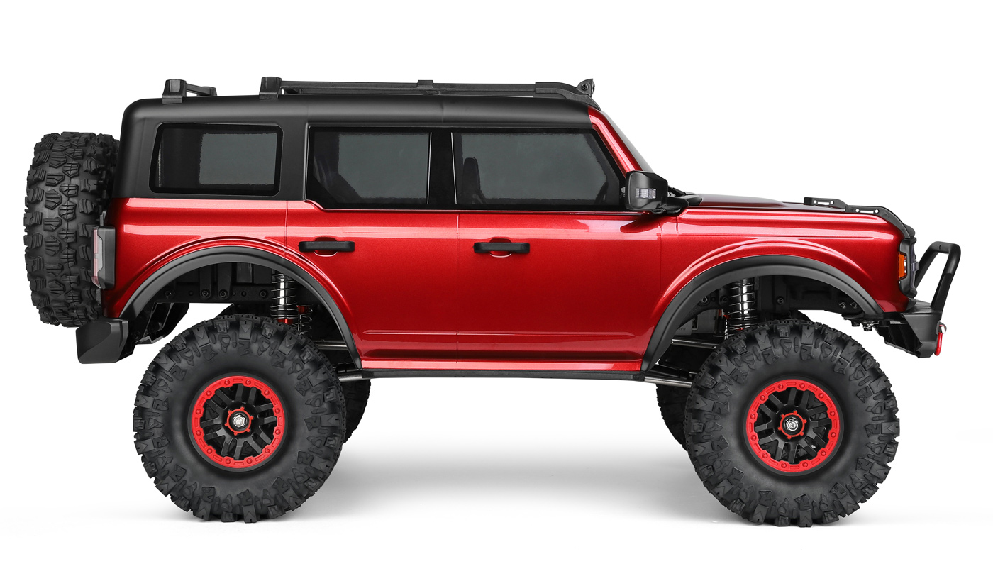 WL 104020 4WD Crawler Truck m. Vinsch 1/10 RTR Röd - Bild 8